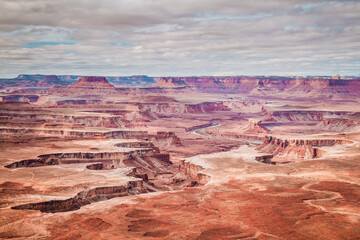 Picturesque landscape of Canyonlands National Park, Utah.