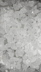 Sugar Crystals large and small pieces , sugar pile