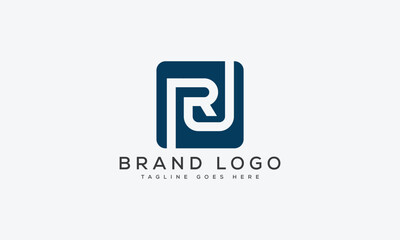 letter RU logo design vector template design for brand