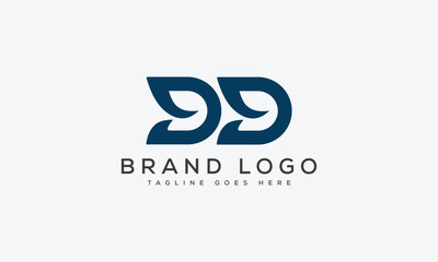 letter DD logo design vector template design for brand