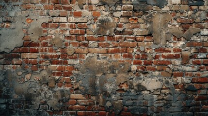 Brick Wall Texture. Old Brick Wall Background for Architectural Design