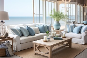 Coastal Cottage Living: Beach-Style Comfort & Coastal Vibes