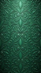 Background imitating soft leather green skin