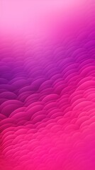 Magenta gradient wave pattern background with noise texture and soft surface gritty halftone art