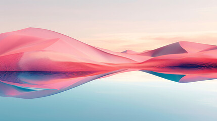 Pastel Dune Reflections - 773893394