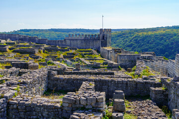 Ruins of the ancient medieval Shumen fortress