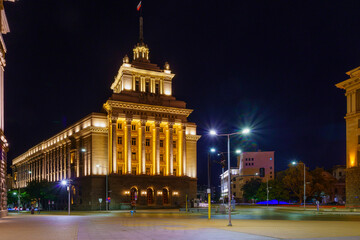 National Assembly (parliament) building, in Sofia