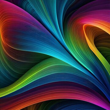 wallpaper with different colors of abstract art