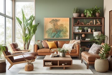Organic Living Room Designs: Plant-Based Paints, Non-Toxic Furniture, Healthy Living