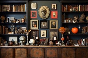 Personal Collections Vignettes: Eclectic Collector's Display Area