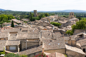 Obraz premium view of the village