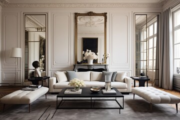 Elegant Parisian Charm: Curated Decor Inspirations for an Elegant, Simply Parisian Apartment Living
