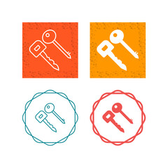 Keys Vector Icon