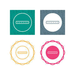 Password field Vector Icon