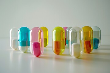 Colorful Pills A Monthly Celebration of Wellness Generative AI