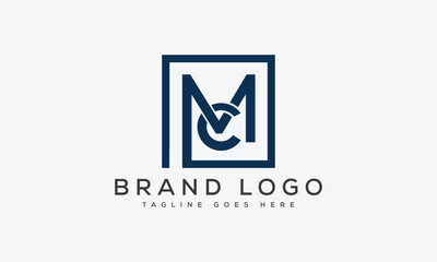 letter MC logo design vector template design for brand