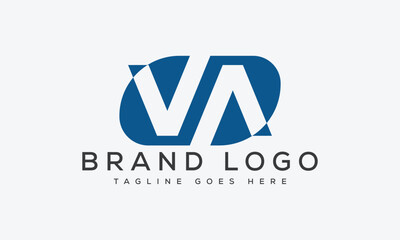 letter VA logo design vector template design for brand