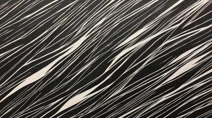 Fototapeta premium Traces et coups de pinceaux de couleur noir sur un fond de peinture blanche. Brush, motifs, art, artistique. Pour conception et création graphique. 