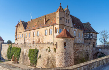 Fototapeta na wymiar Around Stettenfels Castle