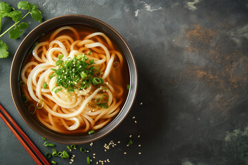 photo of Udon (thick wheat flour noodles)