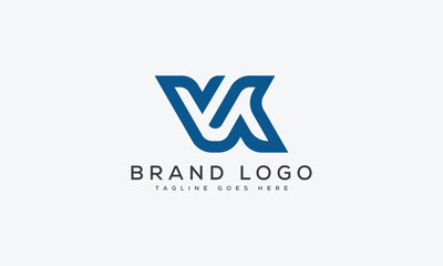 letter VA logo design vector template design for brand