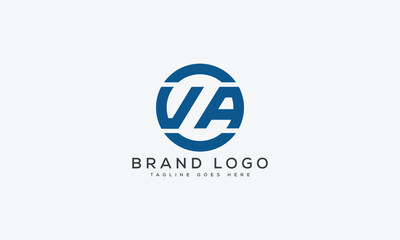 Obraz premium letter VA logo design vector template design for brand