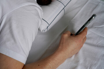 person writing on a phone
