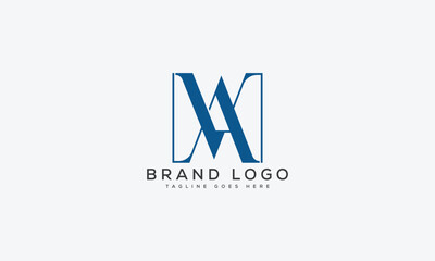 letter VA logo design vector template design for brand