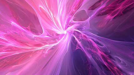 Pink and Purple Swirls A Vibrant Blend of Colors for a Monthly Celebration Generative AI