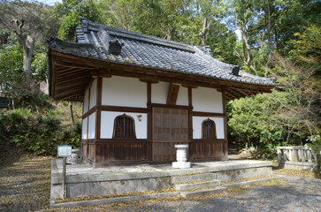 春の岩屋寺　納骨堂　京都市山科区西野山