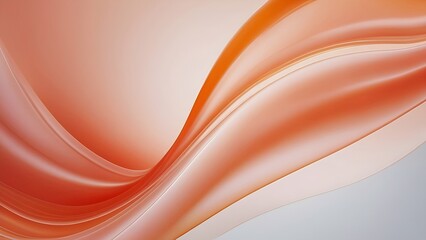 abstract orange wavy background