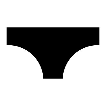 Underwear icon. Pants Panties icon