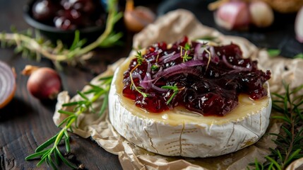 Savory Brie and Onion Jam