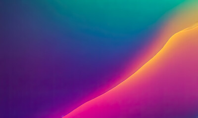 A Symphony of Hues: Abstract Blurry Gradient Fluids in Motion. - obrazy, fototapety, plakaty