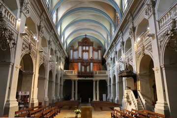 L'église Saint Polycarpe, construite aux 17ème et 18ème siècle, ville de Lyon, département du Rhône, France