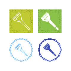 Hair Dye Brush Vector Icon
