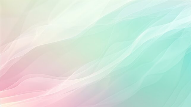 abstract background with pastel colors, white and pink blurred lines, light blue and green background, gradient background