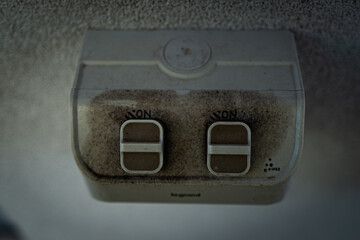 switch on the wall