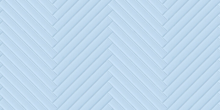 Soft convex wall panels, in gently blue skin
