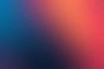 Dynamic Fusion of Gradient Colors Abstract Blurred Background - obrazy, fototapety, plakaty