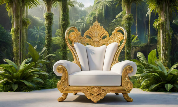 Gold royal chair 2025