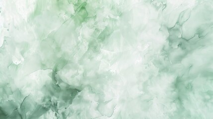 watercolor-style background with soft green washes and delicate textures, perfect for promoting artistic or creative products - obrazy, fototapety, plakaty