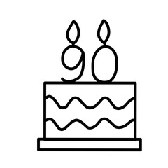 line cake Icon