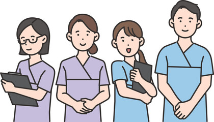 Fototapeta premium International Nurses Day Nures illustration