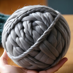 ball of wool, ai-generatet