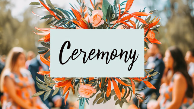 The image features a single-colored background with the word 'Ceremony' written on it, as seen in thatotherguyagain's post.