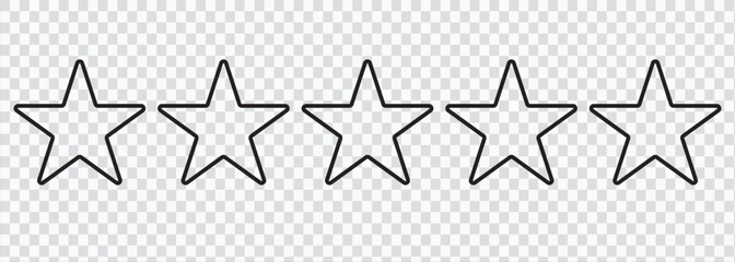 Five stars customer product rating review flat icon for apps and websites. vector illustration. EPS 10 - obrazy, fototapety, plakaty