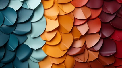 Close Up of Multi Colored Wall
