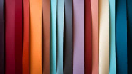 Group of Different Colored Sheets of Paper