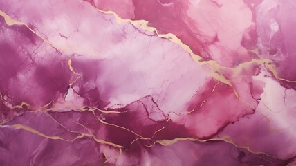 Pink Marble Impressions in Abstract
